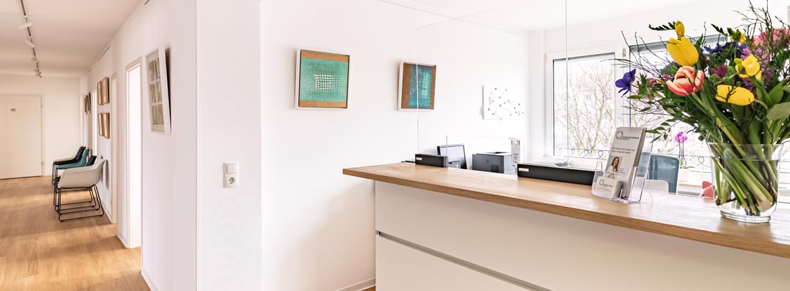 Gemeinschaftspraxis Kaiserplatz - Empfang