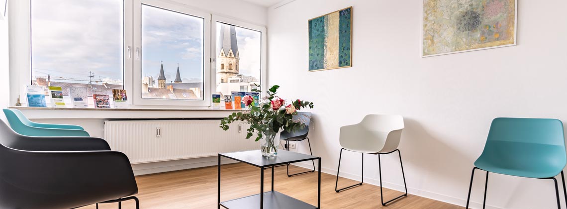 Gemeinschaftspraxis Kaiserplatz - Wartezimmer